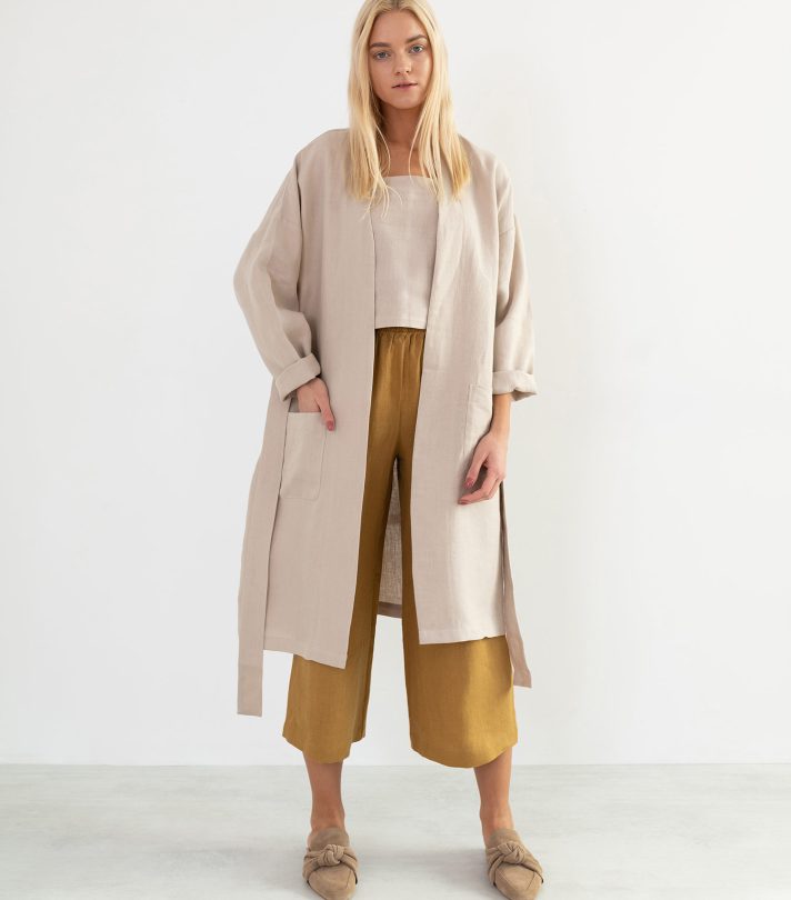 NORA Linen Coat