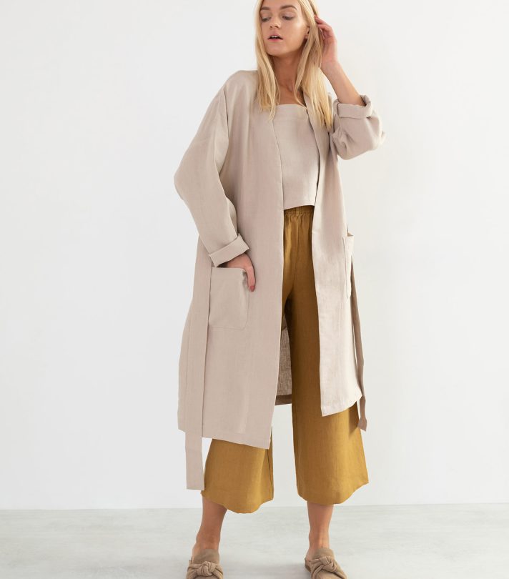 NORA Linen Coat