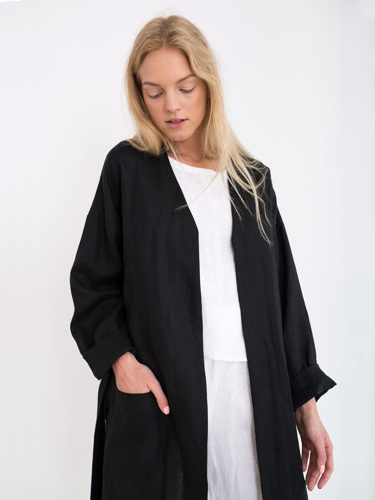 NORA Linen Coat