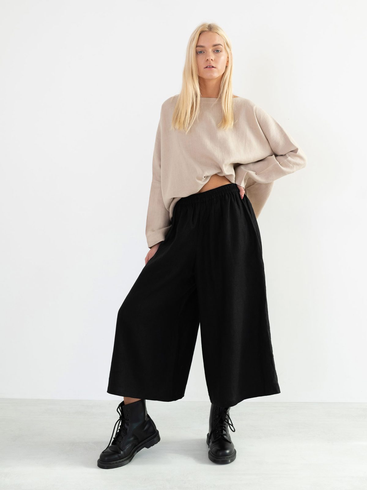 JAYDEN Linen Culottes