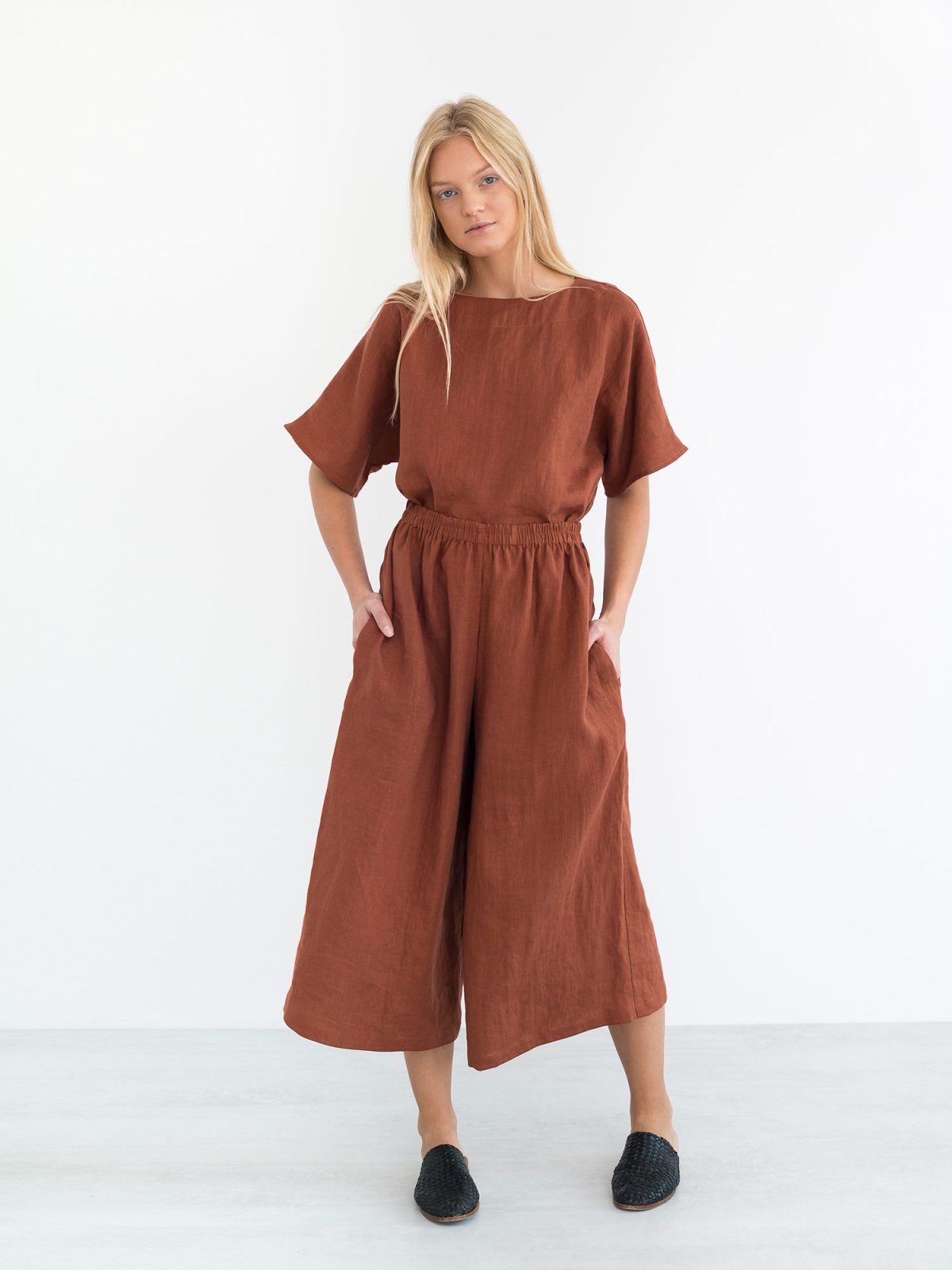 JAYDEN Linen Culottes